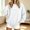 White, variant on Njagoc3 Women's Fleece Lined Sweatshirt | Crewneck Long Sleeve Pullover Sweatshirt with Bottom Drawstring | Relaxed Fit for Fall Casual Wear & Relaxed Outings,White,L