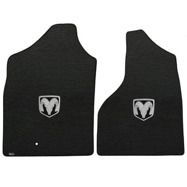 Lloyd Mats Custom Fit Floor Mats for Dodge RAM 1500 2002-2008 LogoMat 2Pc Set Charcoal