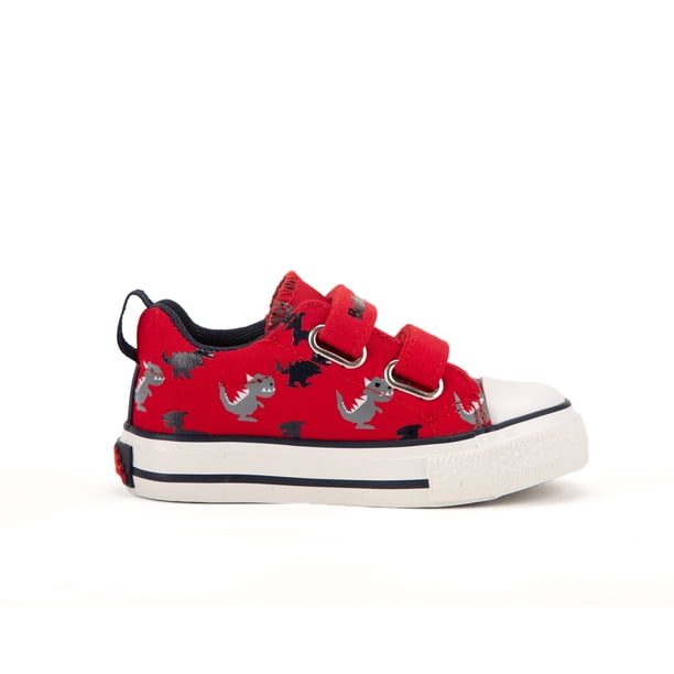 Tenis Bubble Gummers Urbano Para Niño Rojo Marino Gris