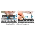 thumbnail image 3 of UTG PRO 4-Slot Keymod Picatinny Rail Section-Gun Metal Grey, 3 of 3