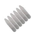 thumbnail image 4 of Paquete de 6 soportes para cuello de camisa, únicos y exquisitos, de metal, a prueba de arrugas. 50 mm x 10 mm x 08 mm, 4 of 9