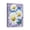 Daises White Spring-3, variant on Dicilly Wall Art Cute Love Heart Daisy Blue Board Background Funny Pictures Canvas Print Country Bathroom Sign Artwork Home Decor 12x16in