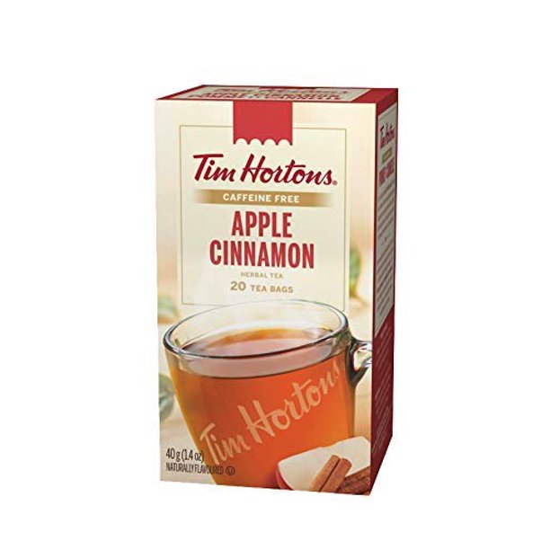 Tim Hortons Apple Cinnamon Herbal Tea, 20 tea bags, 40g (1.4oz