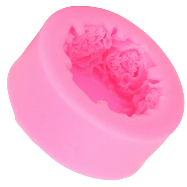Moldes de silicona, moldes de silicona para fondant, suministros para hacer dulces de rosas, moldes de fondant, diseño fácil de usar