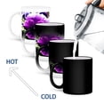 thumbnail image 4 of 3dRose, Giant Purple Pansy, 11oz Magic Transforming Mug, 4 of 8