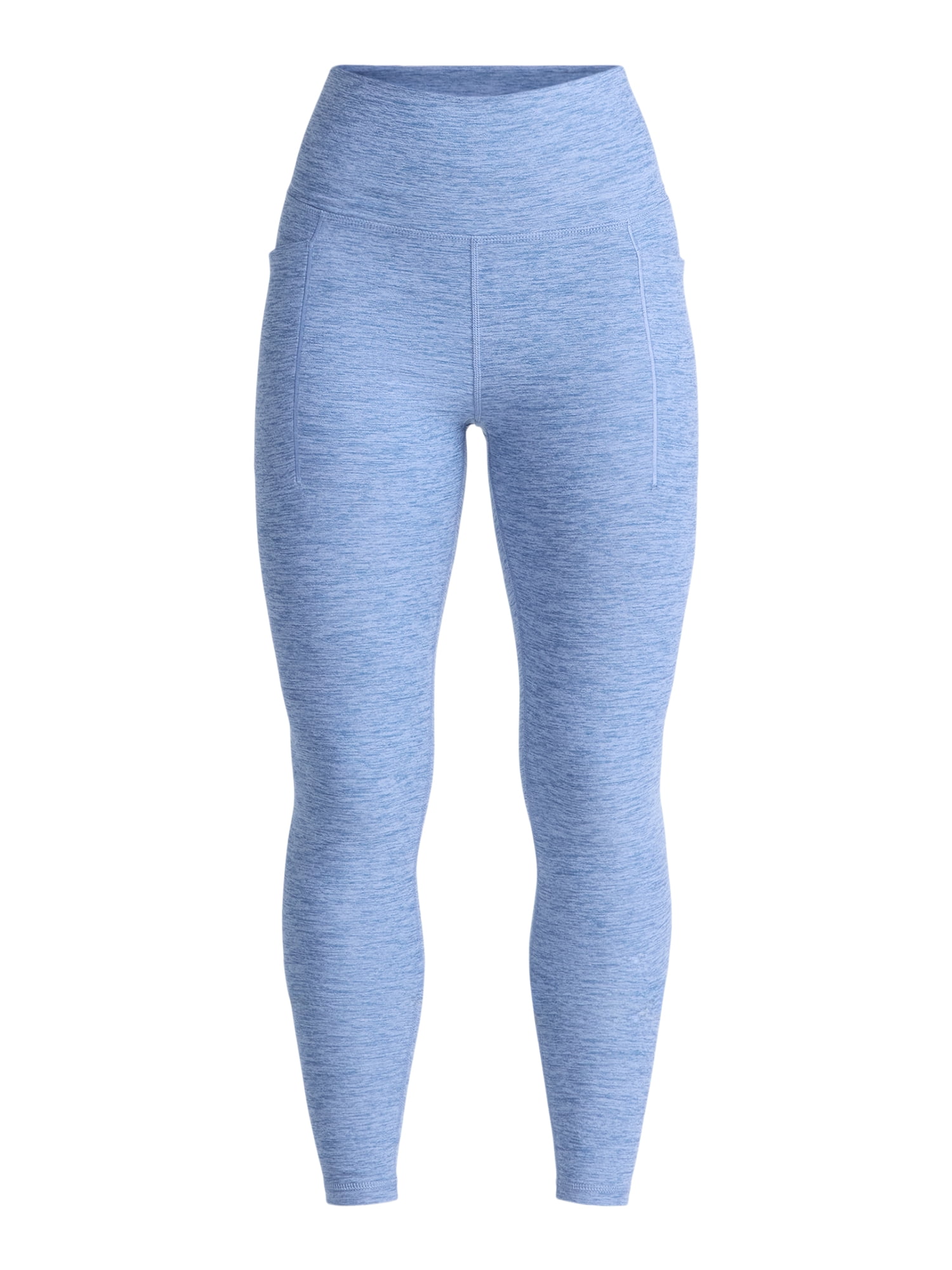 Athletic Works Women's and Women's Plus ButterCore Full Length Leggings with Pockets, Sizes XS-4X
