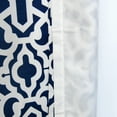 thumbnail image 4 of Home Soft Things Montegomery Blue Curtain Set - 2 Panels - 60"x84", 4 of 7