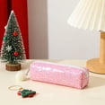 thumbnail image 5 of Estuches para lápices con purpurina para estudiantes y neceseres de maquillaje | Organizador para bolígrafos y material de arte | Estuche multiusos para la escuela, 5 of 5