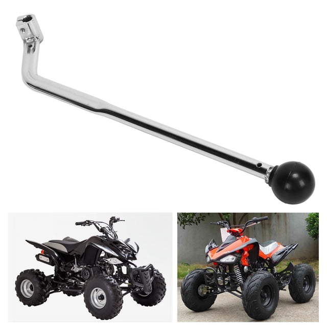 Hand Shifter Handle, Rustproof 11mm Antiwear Hand Gear Shift Lever Universal for ATV for Pit Bike
