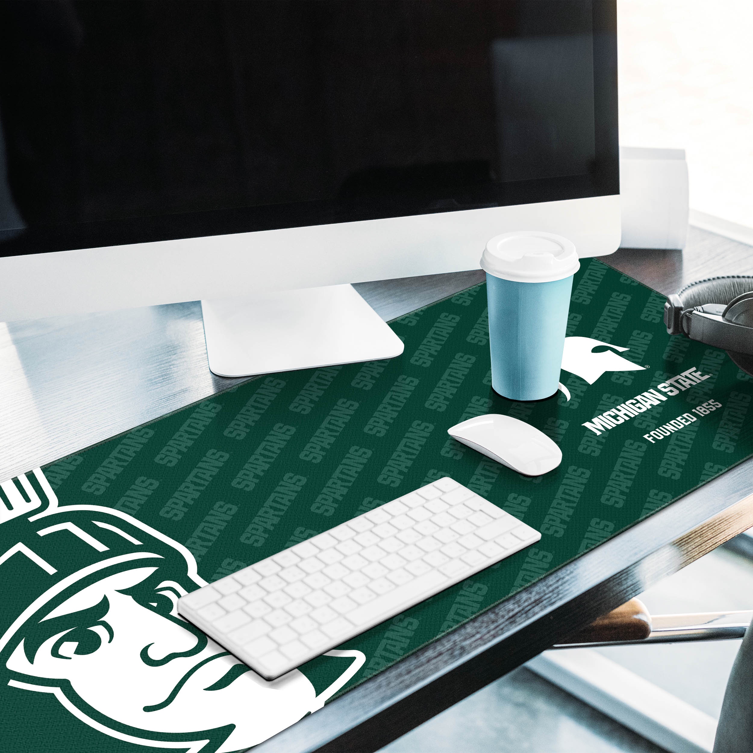 Michigan State Spartans Logo Series Desk Pad SMU