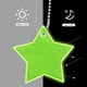 thumbnail image 5 of 13 PCS Safety Reflector Pendants Reflector infantil Pendientes Charmos de reflector en forma de estrella para la mochila de bolsas de escuela Mochila Key Pants Ropa, 5 of 5
