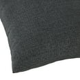 thumbnail image 5 of Greendale Home Fashions 17'' x 17'' Reversible Outdoor Throw Pillow, Set of 2, Carbon, 5 of 5