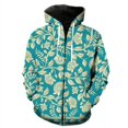 thumbnail image 3 of Sudadera con capucha con cremallera y estampado floral 3D exótico retro para hombre, chaquetas de moda de gran oferta, sudaderas divertidas y geniales, camisetas de hip hop, sudaderas con capucha de c, 3 of 5