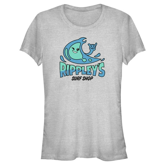 Junior's Fortnite Rippley's Surf Shop  Graphic Tee Athletic Heather X Large