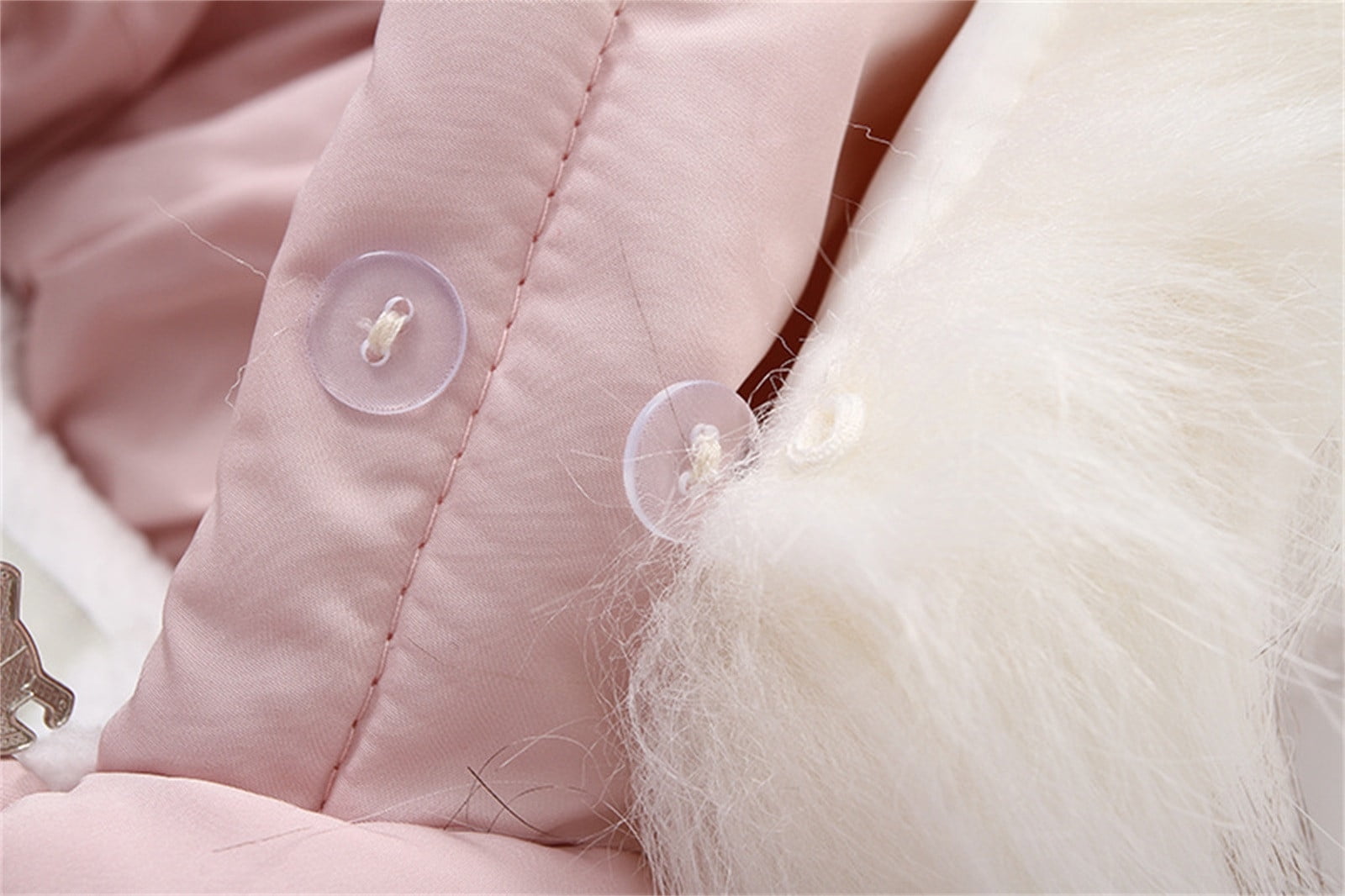 TAIAOJING Baby Bunting Bodysuit Baby Girl Boy Coat Winter Snowsuit Toddler Jacket Clothes Zipper Jumpsuit Hooded Snow Wear Coat Outwear 0-6 Months
