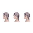 thumbnail image 2 of Turbante elástico Qarigey para mujer gorro de algodón bufanda preatada pañuelo para la cabeza sombrero de quimio talla única, 2 of 6