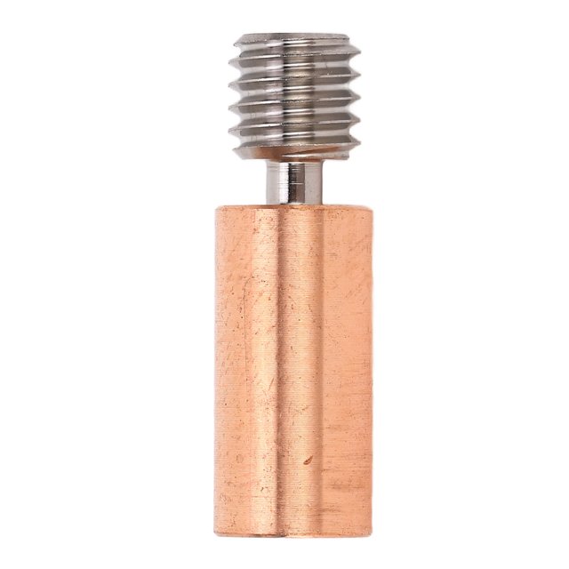 Impresora 3D con rotura de calor bimetálica de aleación de cobre y titanio, con rotura de calor bimetálica suave para filamento de 1,75 mm.