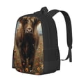thumbnail image 1 of Balery Grassland Sunflower Cow Mochila para hombre y mujer - Tela Oxford 600D resistente - Gran capacidad, resistente al agua, ideal para la escuela, viajes y senderismo, 1 of 6