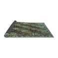 thumbnail image 2 of Ahgly Company Indoor Rectangle Persian Light Blue Traditional Area Rugs, 2' x 5', 2 of 4