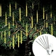 thumbnail image 1 of Xihbxyly Luces Led para Fiestas, Efecto Lluvia, Pantalla Multicolor Brillante, Decoración de Jardín Exterior, Fiesta de Bodas Navideñas, Resistencia Al Agua Ip65, Juego de 6 Piezas, Tubo de 30 Cm de, 1 of 4
