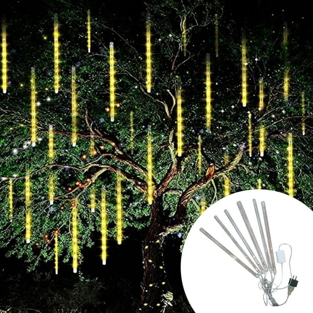 Xihbxyly Venta de palets Luces iluminación LED en 30 cm, lluvia, nevadas, Navidad, jardín, exterior