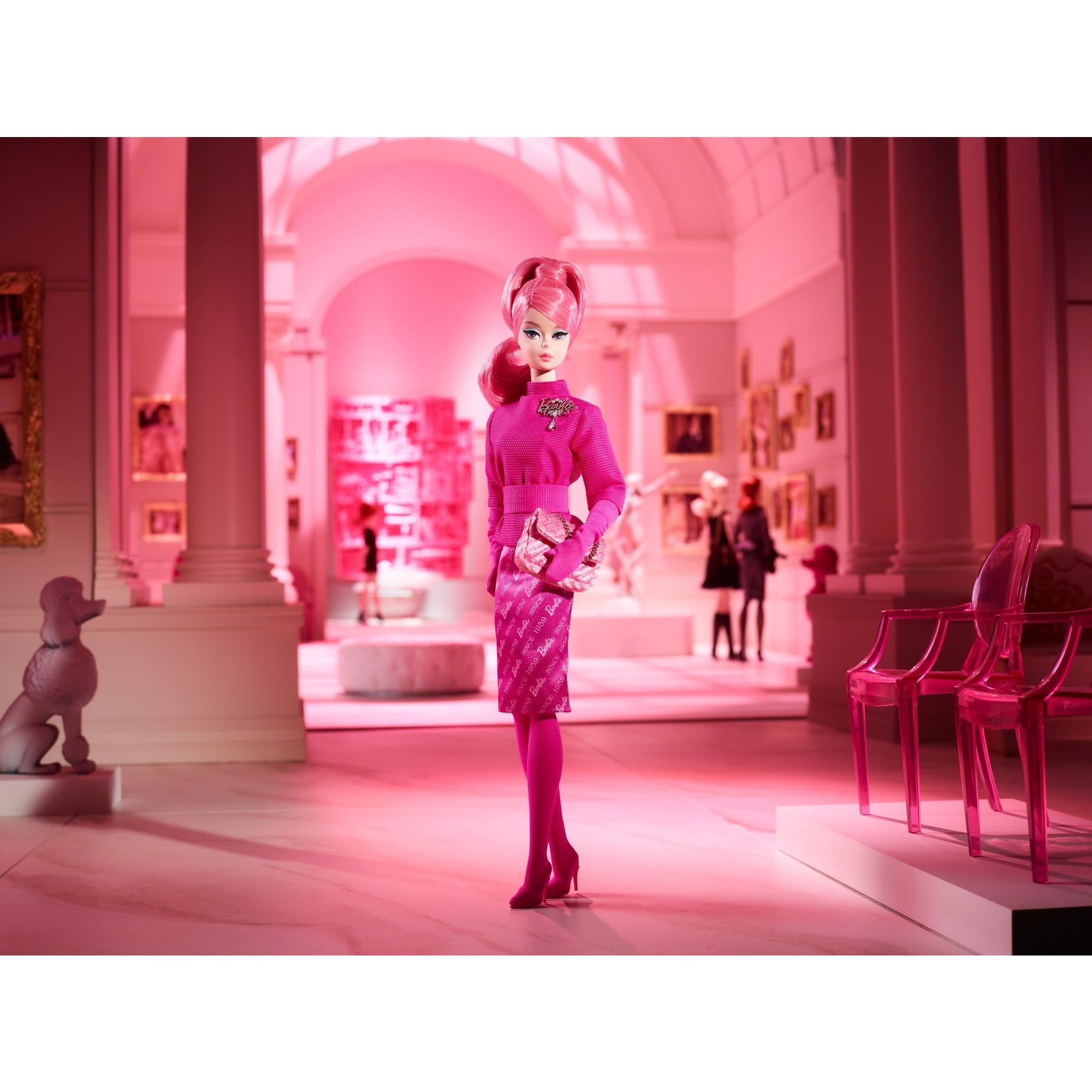 barbie 60th anniversary proudly pink