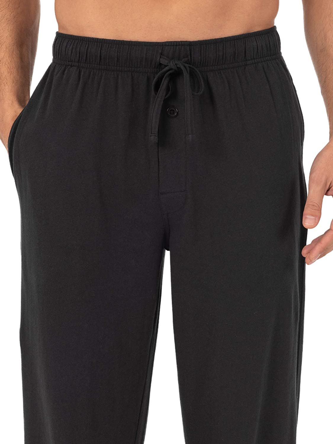 Fruit of the Loom Men's and Big Men's Jersey Knit Pajama Pants, Sizes S-6XL - image 5 of 7