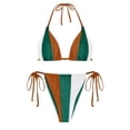 thumbnail image 1 of Gibobby Conjunto de Bikini para Mujer Traje de baño de dos piezas sexy para mujer de verano Traje de baño de playa de bikini de simple(GN2,G), 1 of 5