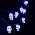 thumbnail image 5 of Halloween LED String Lights Festival Pumpkin Ghost Skeleton Fairy Lights USB and Batteries Powered Home Party Decoration Props, 5 of 5