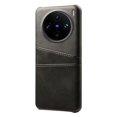 thumbnail image 2 of KAIYANG Funda protectora con ranuras para dos tarjetas para el teléfono vivo X100 Pro 5G - Estilo gris A vivo X100 Pro 5G Negro, 2 of 5