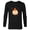 Black, variant on Disney Princess Moana Holiday Christmas Ornament - Long Sleeve T-Shirt for Men - Customized-White