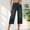 Grey, variant on DuoJiaJ Casual Capri Jeans Loose Fit Wide Leg Cropped Denim Pants Comfortable Stretch High Waist Trousers For Everyday Wear Women's Wide Leg Pants Blue L