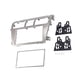 thumbnail image 3 of 2 DIN Car Stereo Radio DVD Player Frame Fascia Panel Trim for Vios 2007-2012, Belta 2005-2008, Yaris, 3 of 5