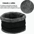 thumbnail image 4 of Gorro Bufanda Cuello Guantes Unisex Para Invierno Frío, 4 of 8