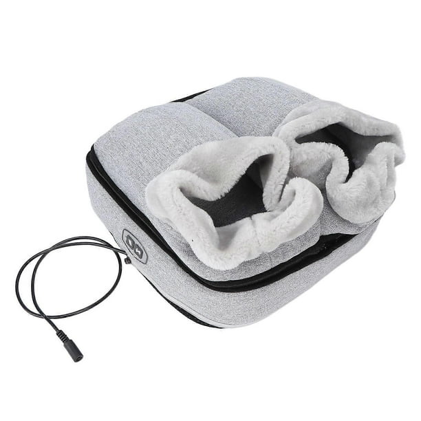 Electric Foot Massager Stress Pain Relief Adjustable Heated Foot Warmer for Plantar Fasciitis 110‑240VUK Plug