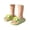 Green, variant on Kids Cute Animal Slippers Open Toe Thick Sole Slides Lightweight Sandals for Summer Daily Play & Beach Activities Green Size 6-7 Years