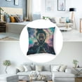thumbnail image 5 of Ullo0ord Magic Bohemia Set of 2 Soft Cushion Cases Decorative Magic Bohemia Throw Pillow Covers with Invisible Zipper for Living Room Couch Bed Sofa Farmhouse  12x12in, 5 of 7