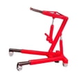 thumbnail image 3 of Modelo de suspensión de motor a escala 1/64, adorno coleccionable clásico, miniatura creativa para mantenimiento de vehículos, para escenas de taller, rojo sin motores, 3 of 7