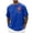 Blue, variant on Summer T-Shirt for Men Short Sleeve Tshirt Hawaii Printed Pullover Tops Casual Beach Shirts Round Neck Basic Tee Breathable Lightweight Gym Workout T Shirt Clothing