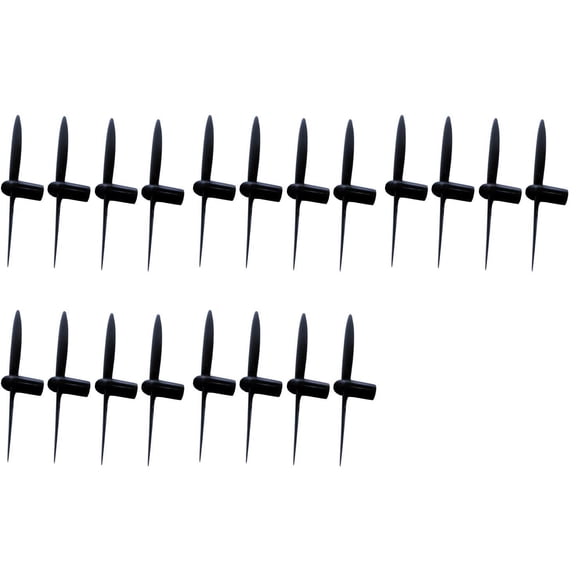 HobbyFlip All Black Nano Quadcopter Propeller blade Set 30mm Compatible with Hubsan Nano Q4 H111 5 Pack