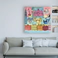 thumbnail image 3 of Trademark Fine Art 'Global Travel IV' Canvas Art by Farida Zaman, 3 of 3