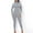 Gray Bodysuits, variant on Olyvenn Summer Women's New Solid Color Tight One Shoulder Sling Sports Fitness Jumpsuit One-piece Tights Workout Trendy Women 2023 Brown 10