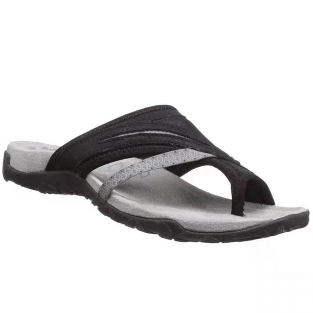 Zapatillas planas para mujer con puntera hueca en la playa de ocio diario de verano Wmkox8yii hj789
