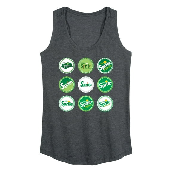 Sprite - Bottle Cap Evolution - Women's Racerback Tank Top