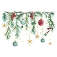 thumbnail image 2 of Feltree Christmas Star Hanging Lamp Tree Toilet Stickers for Bathroom and Home Decor, 11x8 Inch Festive Holiday Adhesive, Easy to Apply Waterproof Sticker, 2 of 7