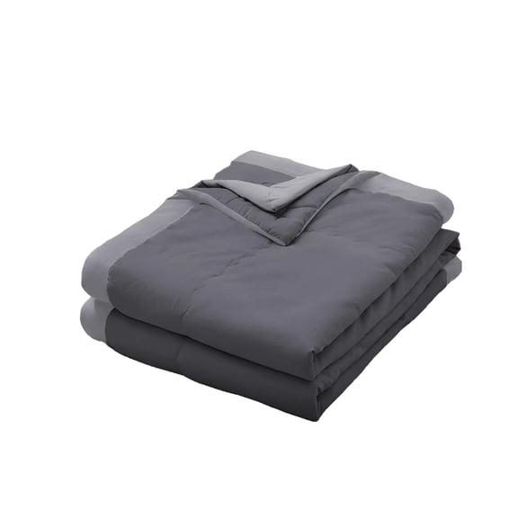 AUQ 2026 New Summer Quilt,Quilts for Full Bed,Breathable Stain Protection Cooling Comforter for Hot Sleepers,Washable Cotton Lightweight Quilt,140X200Cm,Gray