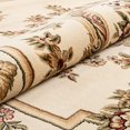 thumbnail image 5 of Infinity Home 36325 5 ft. 3 in. x 7 ft. 3 in. Timeless Le Petit Palais Traditional Area Rug - Ivory, 5 of 5