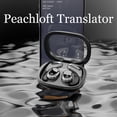 thumbnail image 2 of Vylaras Earbuds, Vylaras AI Translator Earbuds, Vylaras Earbuds Translate, 2025 New AI Headphones Language Translation, 144 Language High Accuracy Two Way Earbuds, Ear Buds Translators (Pink), 2 of 7