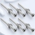 thumbnail image 1 of TABLZONE 6Pcs Stainless Steel Pool Ladder Hardware Screws Easy Install Replacement for Pool Ladder, 1 of 6