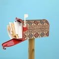 thumbnail image 4 of Lsque Traditional Tribal Aztec Mailbox Cover Standard Size ,Magnetic Mailbox Covers Post Wraps Letter Box Cover -25.5x21 in, 4 of 9